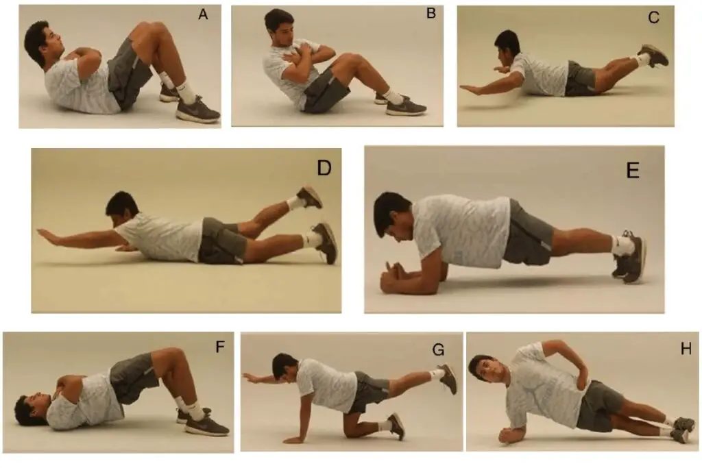 Core stability training is main archery exercise to strengthen abdominal muscles