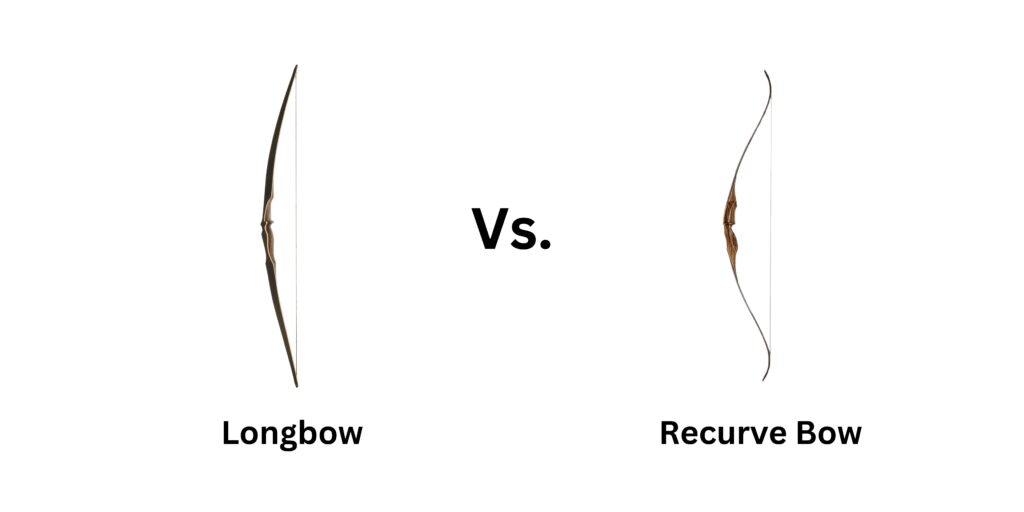comparison of long bow vs recurve to help the reader to choose right bow for archery