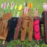 In traditional archery quivers there are different types of quiver which are used for different purpose.