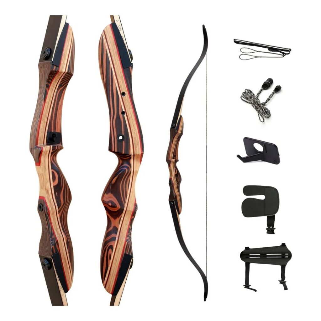 Best Recurve Bow For Beginners Hunting - Deerseeker 62-inch Takedown Recurve Bow