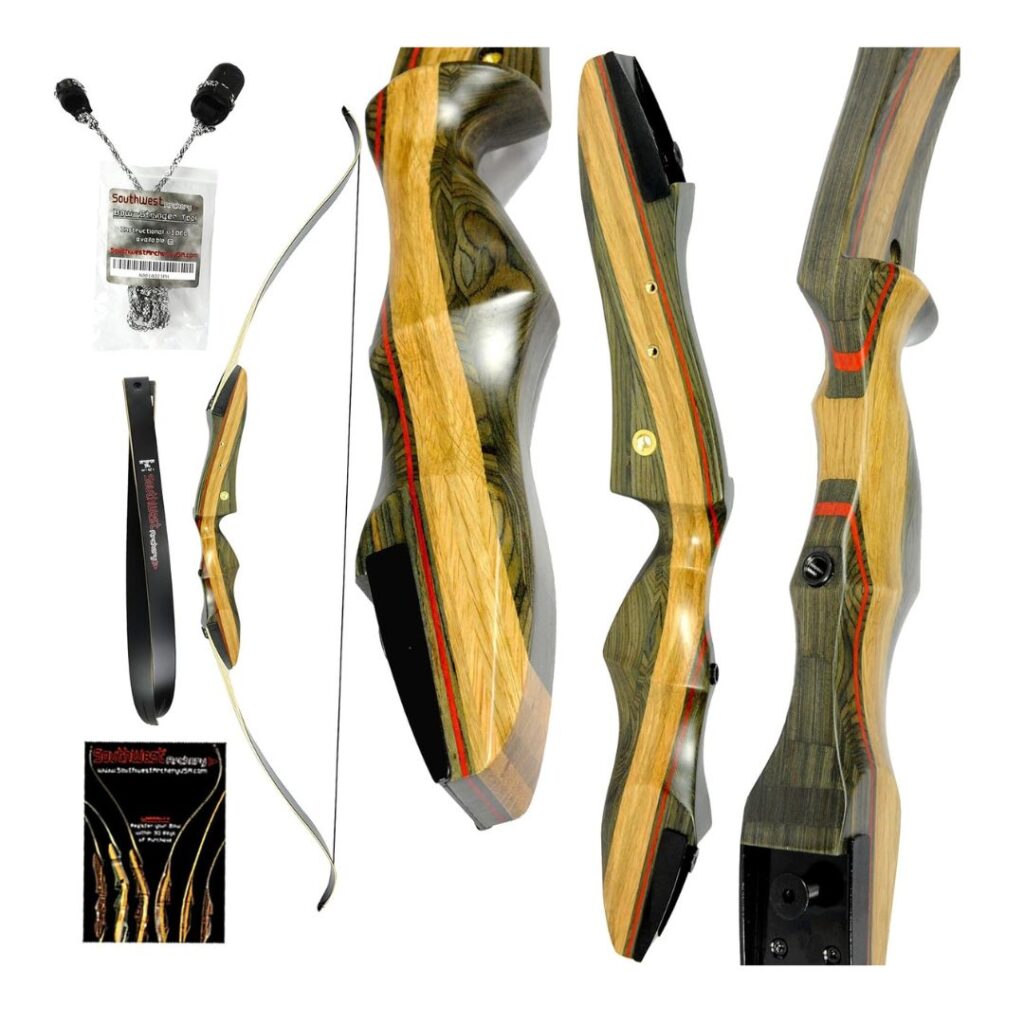 Best Recurve Bow for Beginners - Editors Choice - Southwest Archery Spyder Takedown Recurve Bow
