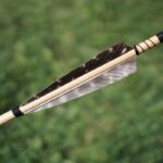 arrow fletching is a process involves attaching feathers or vanes to a particular sample using an arrow fletching jig