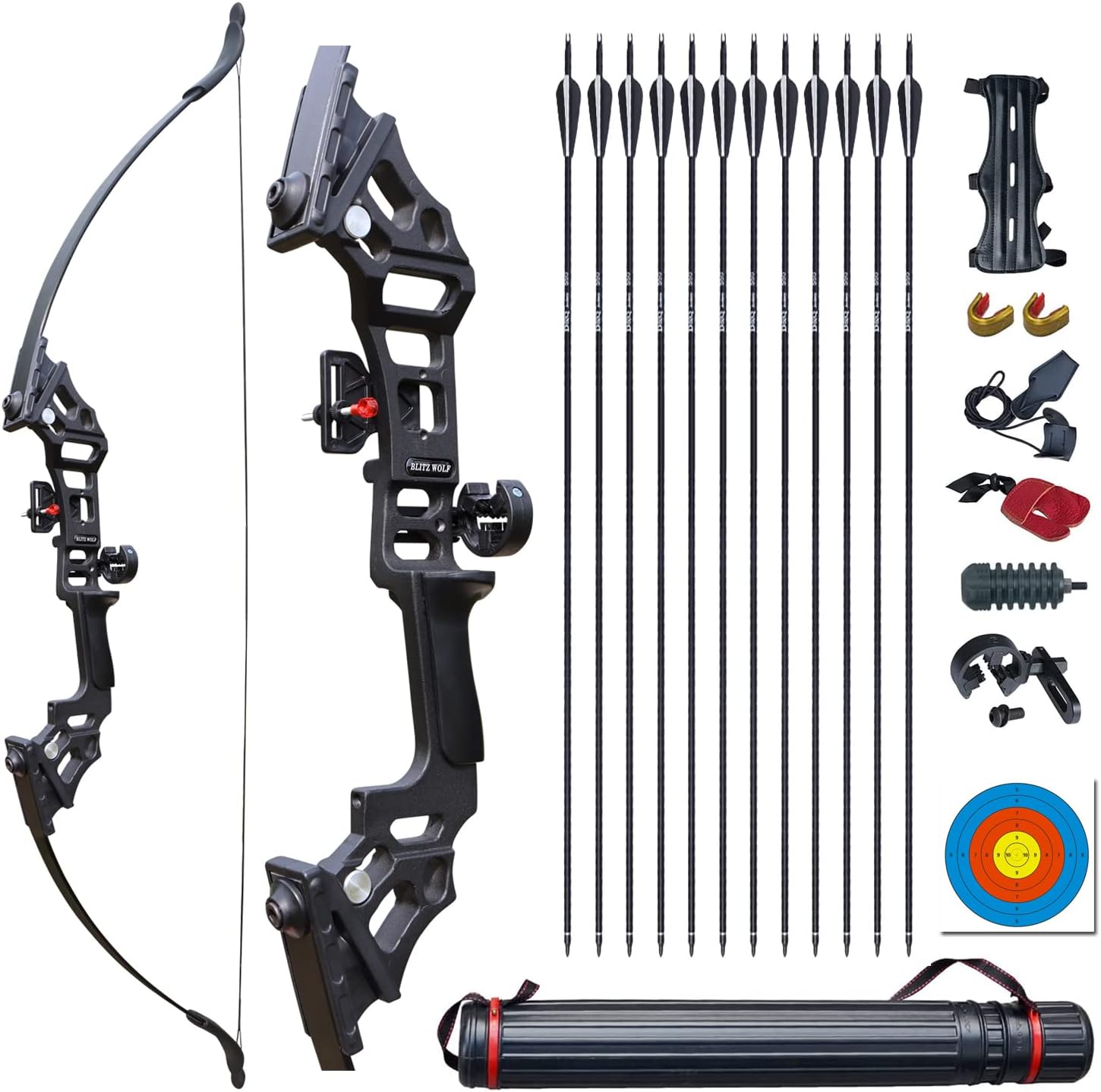 the IS-TONGTU Archery Bow Set an ideal choice for adult beginners who want to get started in archery.