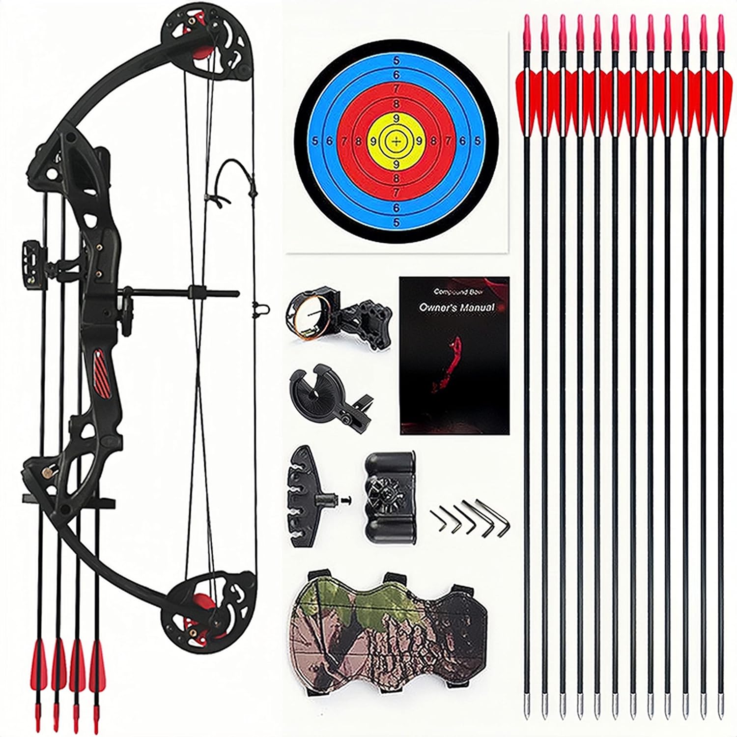 Lanneret's Compound Bow and Archery Sets will make archery accessible to beginners, while providing precision, safety, and quality.