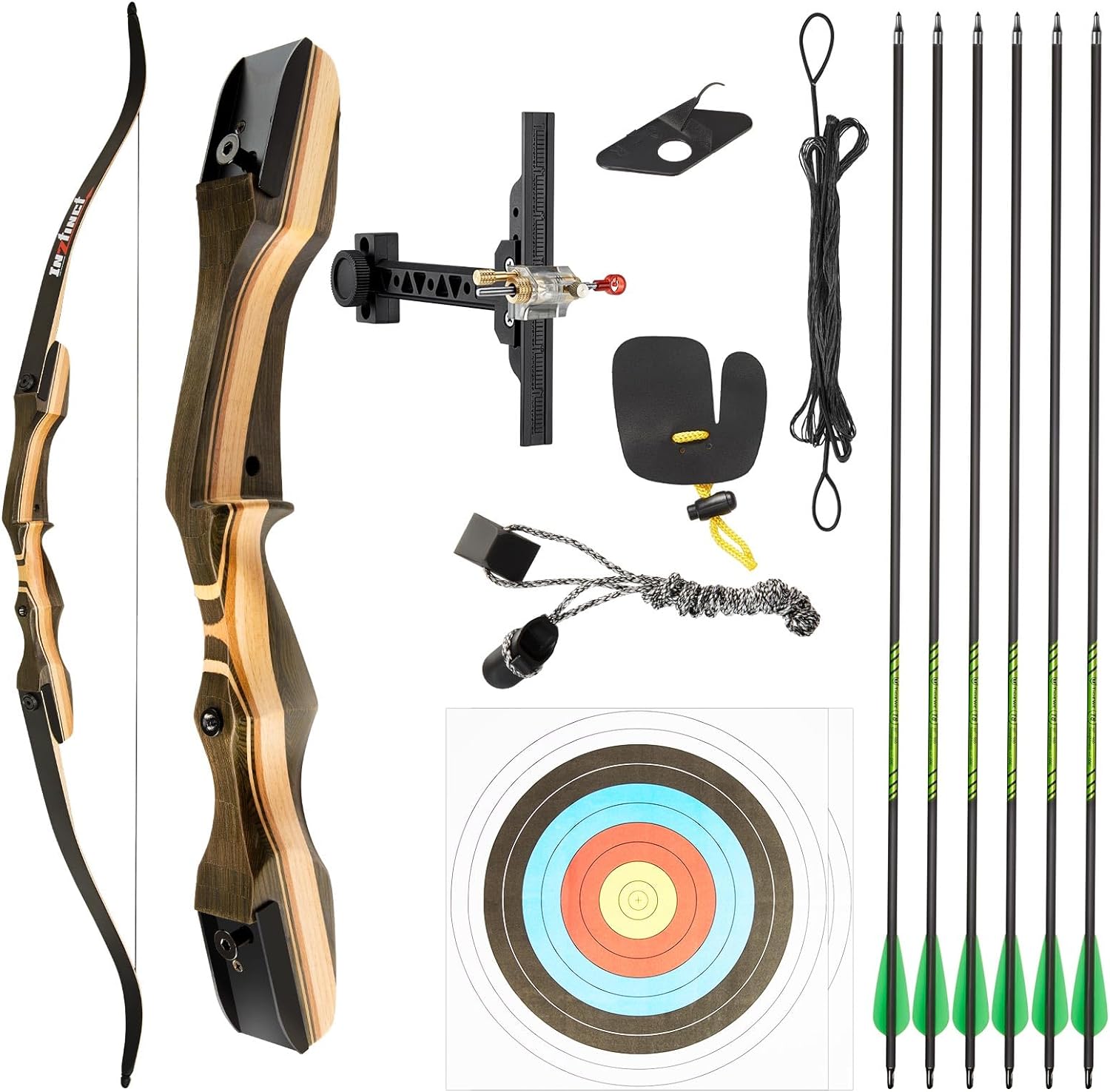 TIDEWE's Recurve Bow and Arrow Set redefines the archery experience by seamlessly combining high performance with ergonomic design for both adults and kids.