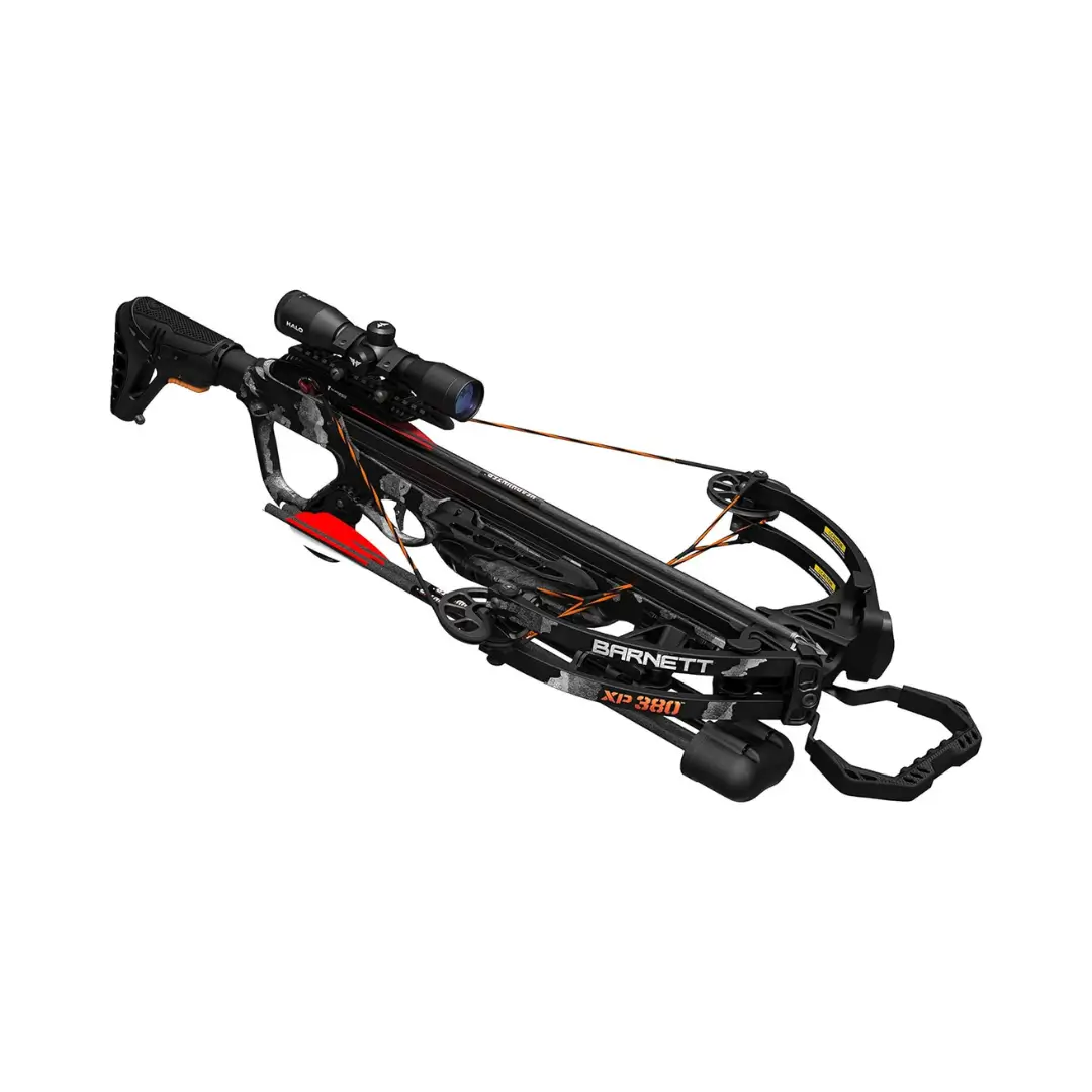 Barnett Explorer XP380 Crossbow Package offers exceptional performance and power, all in one package. 